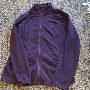 Plum northface fleece